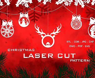 20Christmas Decorative 3D print vol 02