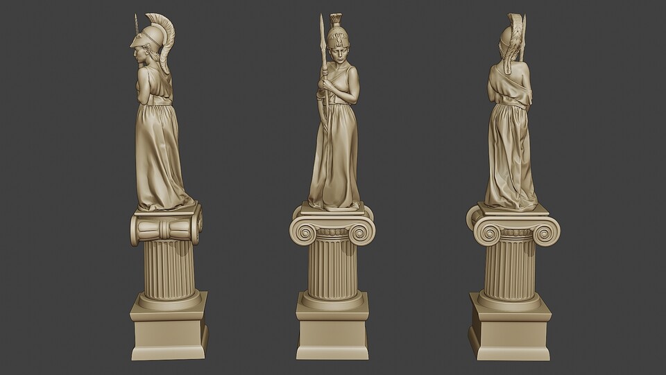 Athena 1. Athena a1. афина модель. афина богиня 3d. афина богиня цифровая 3д модель.