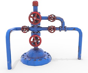 Oil Pumpjack Wellhead 1