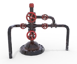 Oil Pumpjack Wellhead 2