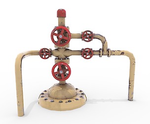 Oil Pumpjack Wellhead 3
