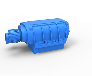 Supercharger Scale 1 to 25