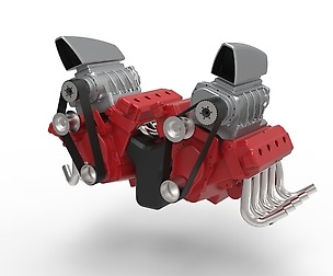 Double engine V8 version 2