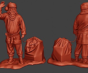 Santa Claus Print P1