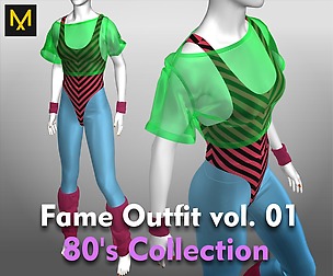 Fame Outfit vol.01 - 80's Collection