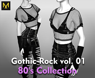 Gothic Rock Outfit vol.01 - 80's Collecion