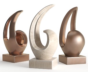 Abstract Stone Art Sculpture 05