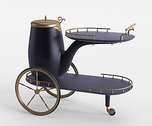 Modern BarCart Pooldeck