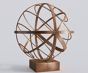 Abstract Bronze Art Sculpture 06