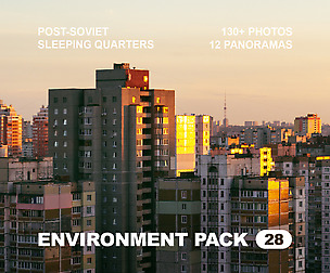 EP28 / Post-Soviet City Sleeping Quarters — photo reference pack