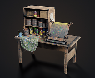 Painting workbench