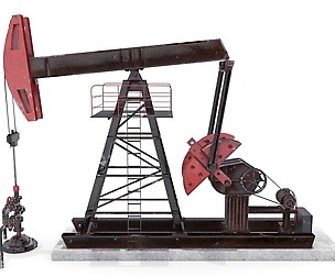Oil Pumpjack Animated 2