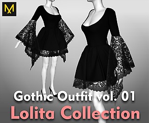 Gothic Outfit vol.01 - Lolita Collection