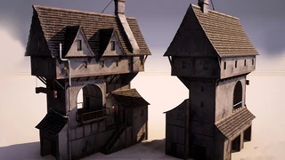 Old House Creation for Game in Blender cover