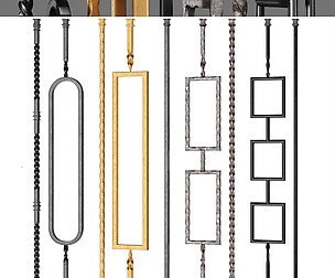 Iron Railing Fence 02