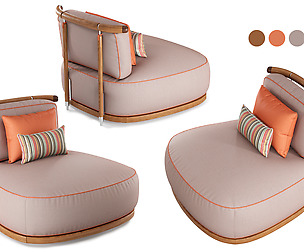 Annibale Colombo Salvia Armchair