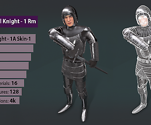 TAB Medieval Knight - 1Rm A - Skin1