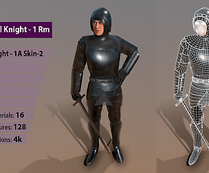 TAB Medieval Knight - 1Rm A - Skin2