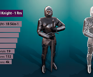 TAB Medieval Knight - 1Rm B - Skin1