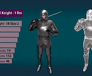 TAB Medieval Knight - 1Rm B - Skin2