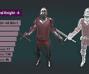 TAB Medieval Knight - 6A - Skin1