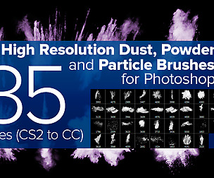 Dust, Powder and Particle Brushes