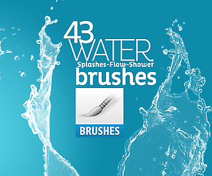 Water Brushes for Photoshop