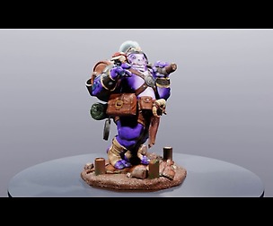 Gork Fantasy Creature 01- Ready for 3D Print
