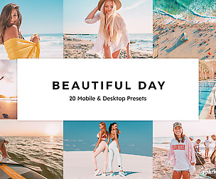 20 Beautiful Day Lightroom Presets and LUTs