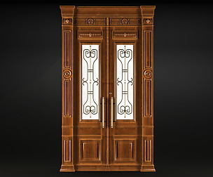 Italian Double Entry Door