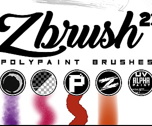 ZBrush Polypaint Brushes II