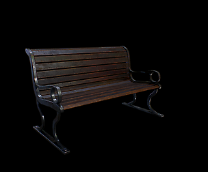 Park Bench - Gest Low-poly 3D model