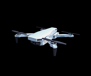 Drone Quadcopter Low-poly 3D model