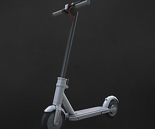 Electric Scooter - Gest Free low-poly 3D model