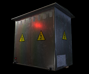 Transformer box - Gest Low-poly 3D model