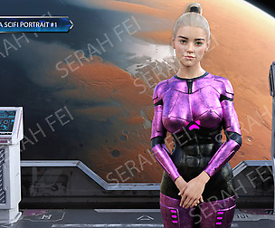 Mia Lock - Fantasy - CGI portrait #1