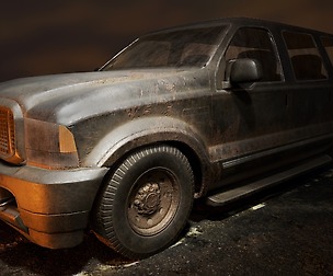 Ford Excursion 1999 (LowPoly)