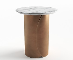 Copper Side Table