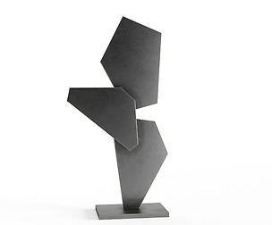 Abstract Metal Art Sculpture 02