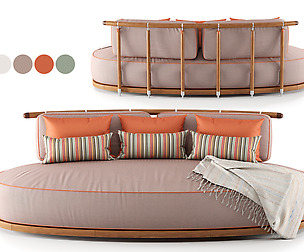 Annibale Colombo Coriandolo Sofa