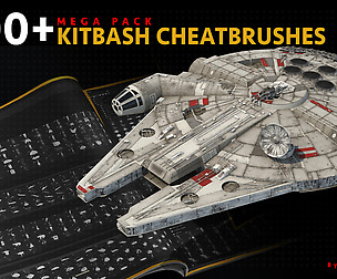 2000+ KITBASH CHEATBRUSHES (MEGA PACK)