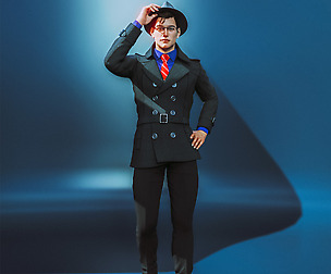 M701 for DAZ 3D Genesis 3 Male