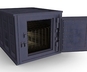 Safe with gold Real-Time