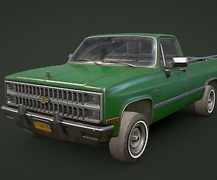 Chevrolet C10 1982 Green