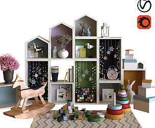 children decor set 001