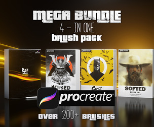 RAZUM_INC MEGA BUNDLE PREMIUM PROCREATE 5 (4 in 1)