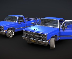 Chevrolet C10 1982 Blue