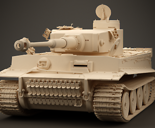 WWII Tiger I Tank