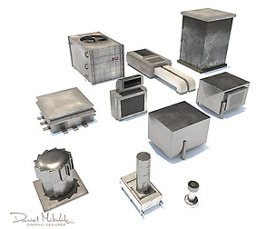 Aluminium Rooftop Elements PACK