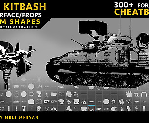 800+ Hard Surface Custom shapes